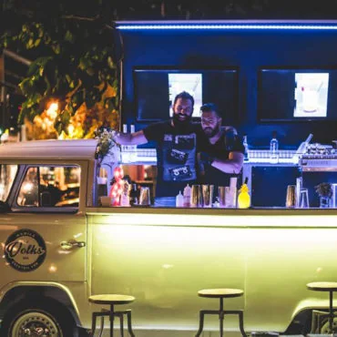 The Volks Bar cocktail van bar για γάμους σε Αθήνα