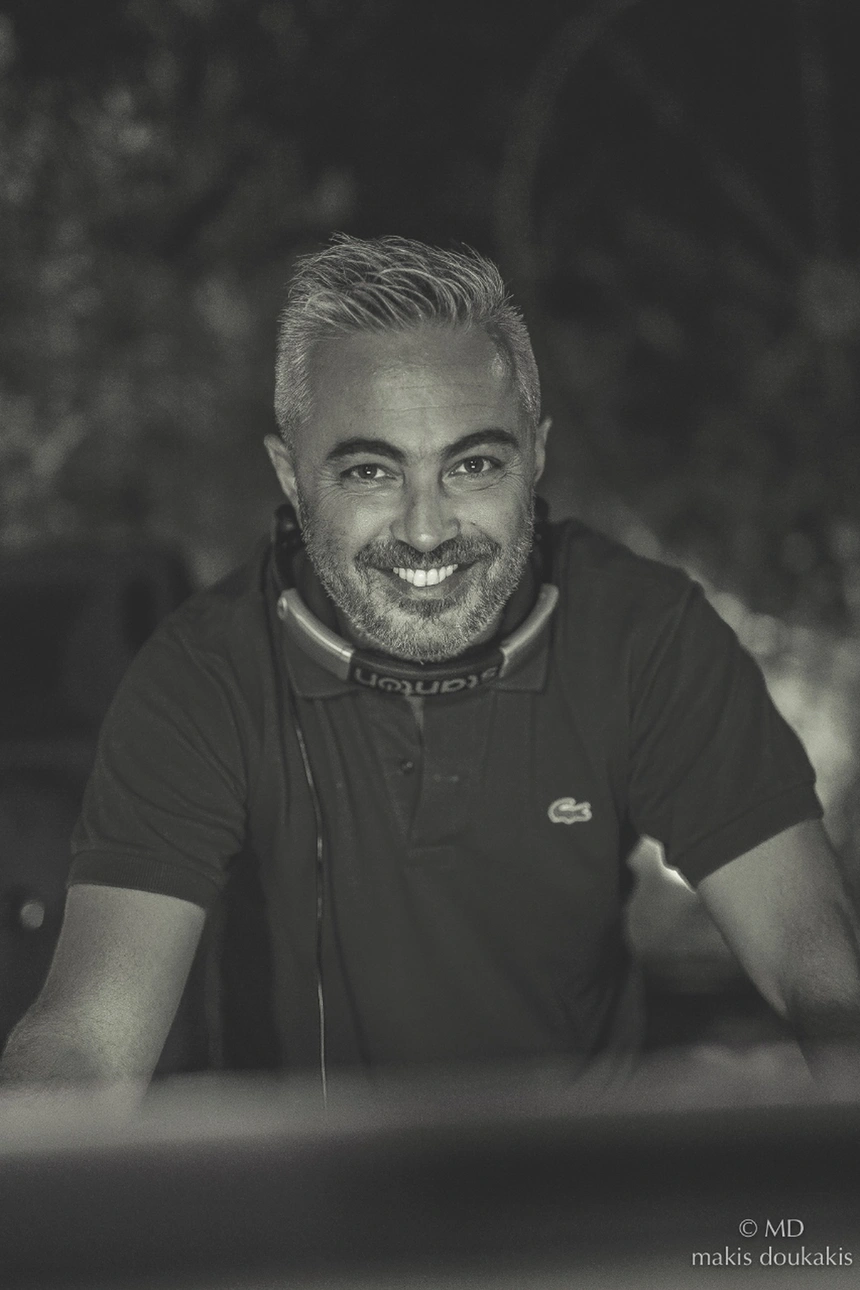 DJ booth δεξίωση γάμου βόρειο Αιγαίο Ελλάδα