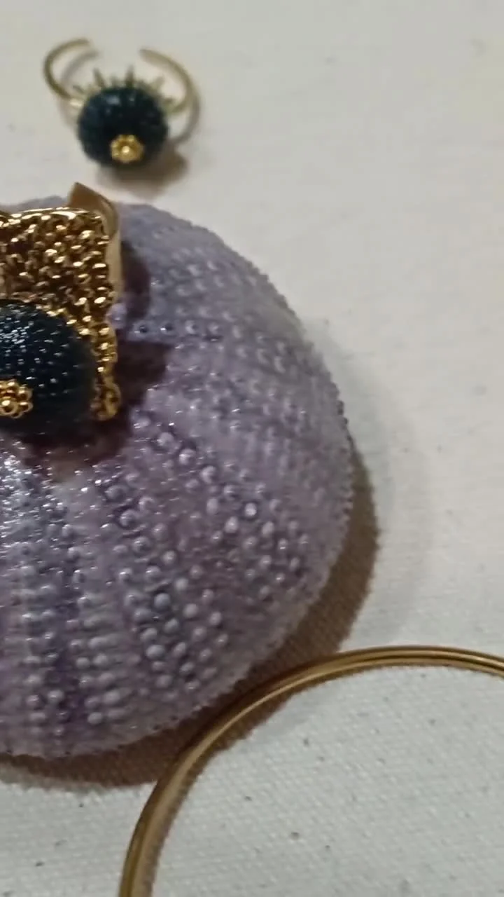 Xylobati sta Koufonisia handmade sea urchin jewellery Koufonisia