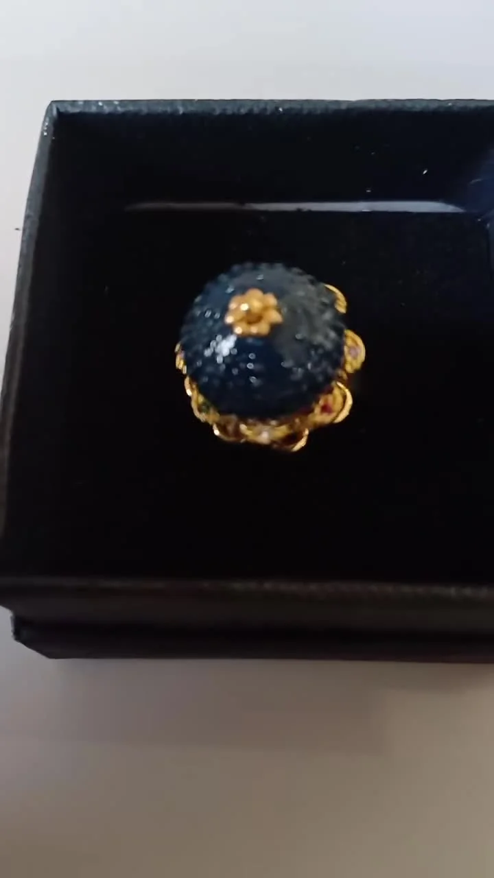 Xylobati sta Koufonisia handmade sea stone ring Koufonisia